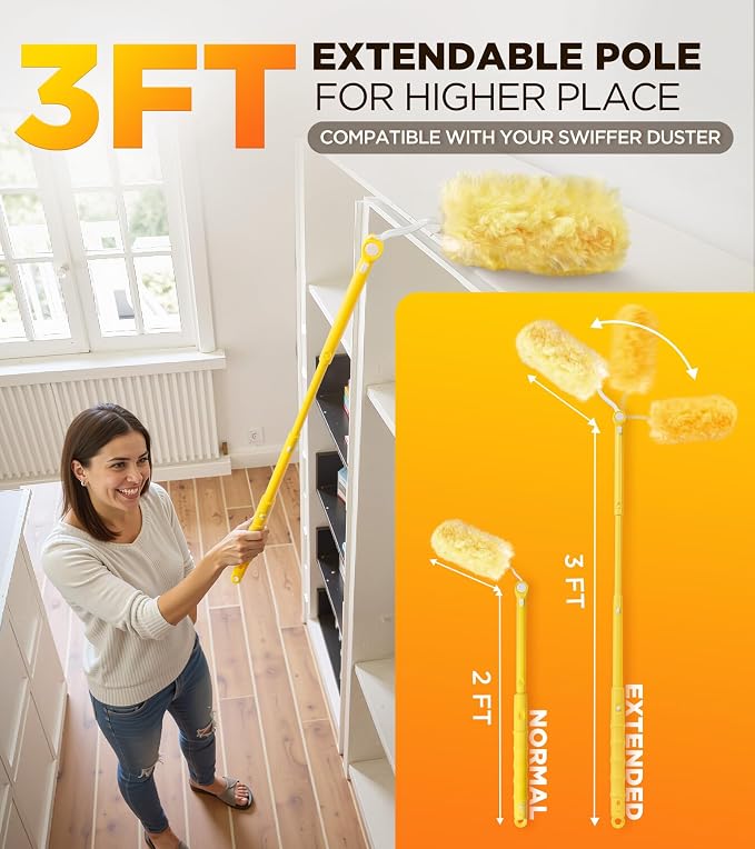 Heavy Duty Duster Refill Kit for Swiffer Duster - Image 4