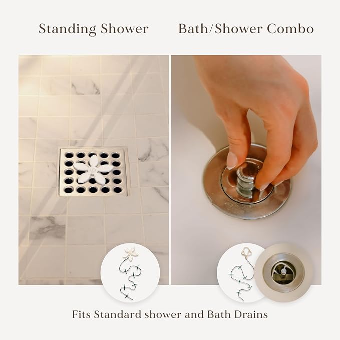 Shower Drain Hair Catcher – Disposable Bathroom Hair Trap, Helps Prevent Clogs - Image 6