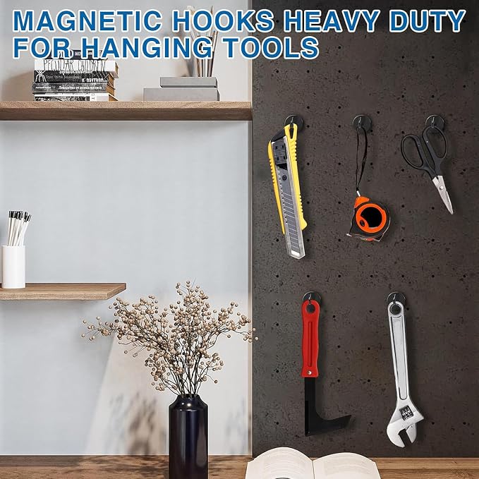 LOVIMAG Magnetic Hooks for Cruise Essentials 2026 Cabins Door 12 Pack-50LBS - Image 6