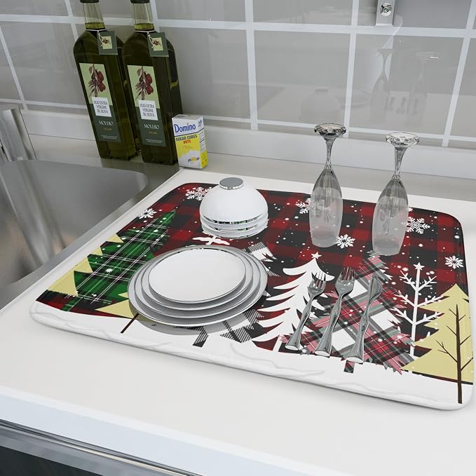 Merry Christmas Dish Drying Mat - Image 6