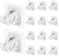 Self Adhesive No Drill Adjustable Curtain Rod Holder Hooks Brackets | Nail Free by Codoule