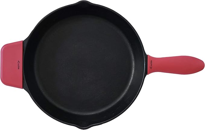 Silicone Hot Handle Holders, Potholders (7-Pack Mix Red) for Cast Iron Skillets, Pans, Frying Pans & Griddles, Metal and Aluminum Cookware Handles - Sleeve Grip, Handle Cover