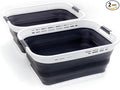 SAMMART 42L Collapsible Plastic Laundry Basket by SAMMART