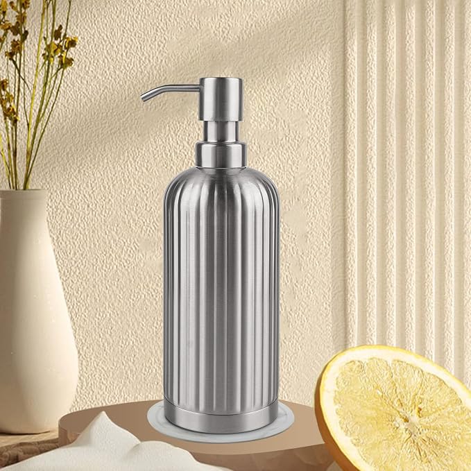 AUMIO Stripe Design Dish Soap Dispenser - Image 8