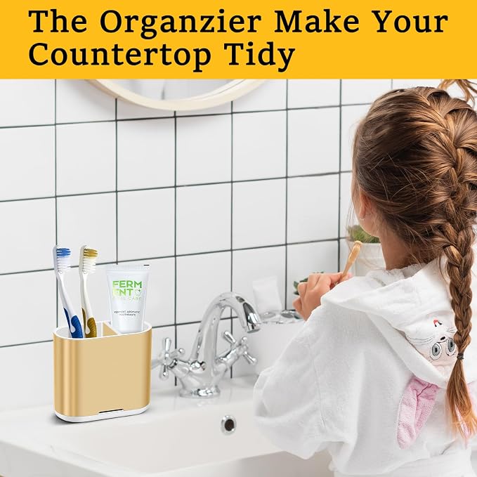 Toothbrush Holders Toothpaste Organizer - Image 5