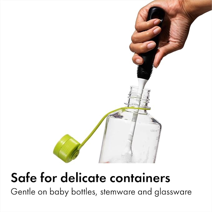 OXO Good Grips Bottle Brush, Dual-Bristle Cleaning - Image 6