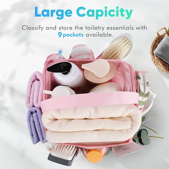 EUDELE Mesh Shower Caddy Portable - Image 4