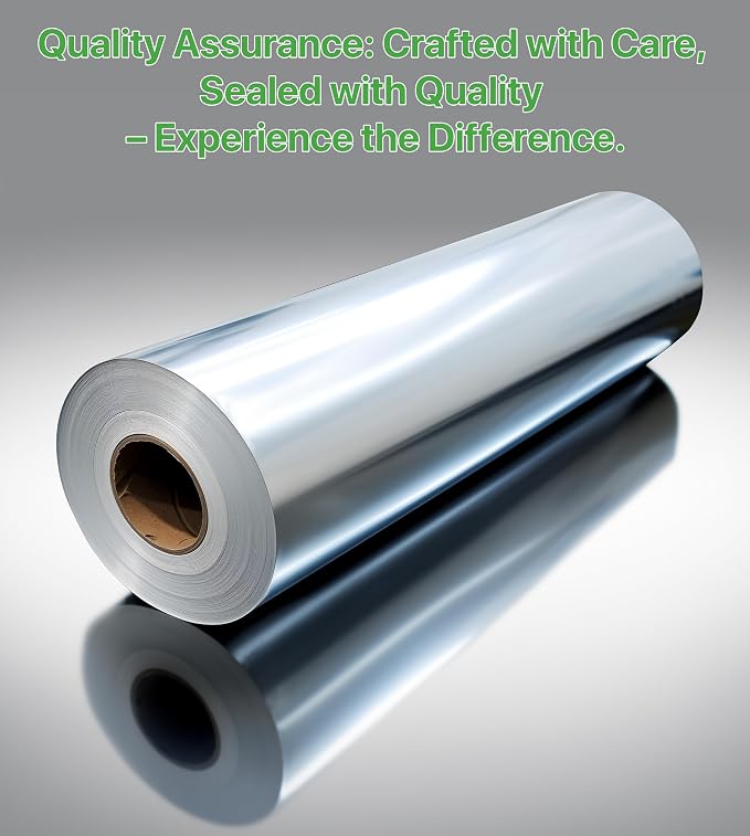 Aluminum Foil Wrap Roll 18 in x 500 ft Heavy Duty Commercial and Home Use - Image 8