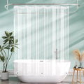 AmazerBath Camper Shower Curtain Liner 60x64, Waterproof Plastic Shower Liner by AmazerBath