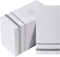 FOCUSLINE 200 Linen Feel Disposable Bathroom Napkins, Soft and Absorbent Paper by FOCUSLINE
