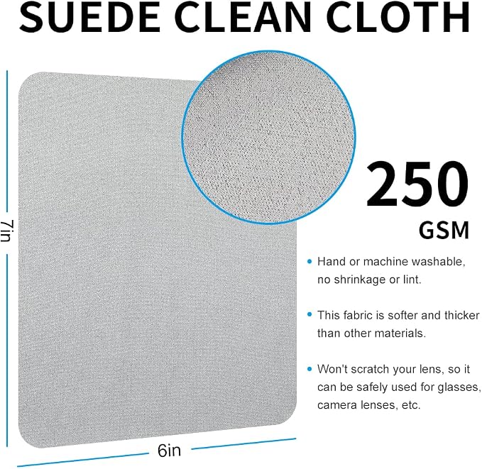 100 PCS Glasses Clean Cloth Suede, Lens Clean Cloth - Image 4