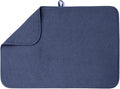 Bellemain Dish Drying Mat, Drying Matt Kitchen Counter, 17 x 24 Inch -Navy by Bellemain