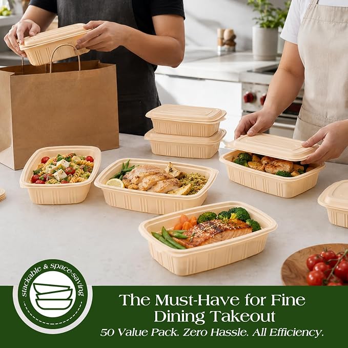 100 Piece Meal Prep Containers - Image 7
