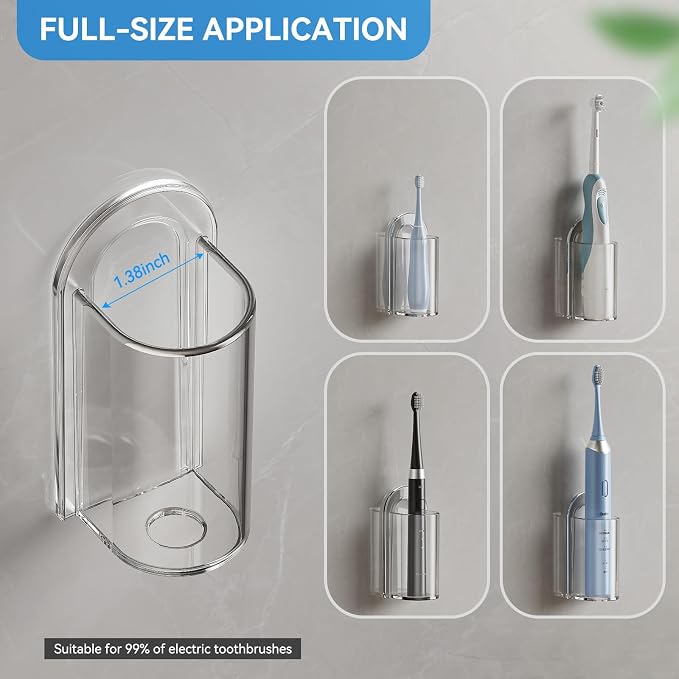 MOPMS Electric Toothbrush Holders Wall Mounted - Image 3