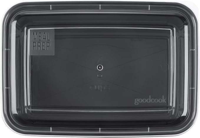 GoodCook Meal Prep Containers, Single Compartment 10-Pack, BPA-Free Reusable - Image 5