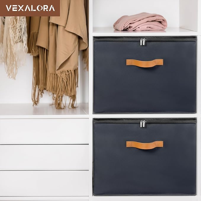 Shoe Organizer for Closet, 3 Pack Shoe Storage Bins - Image 4