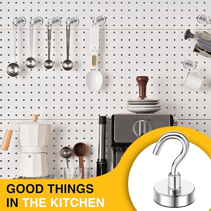DIYMAG Magnetic Hooks 15pcs 30lbs Cruise Essentials 2026 Magnet Hook - Image 6