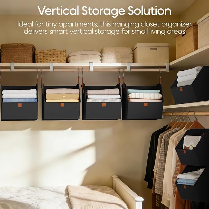 Collapsible Hanging Closet Organizer - Image 2
