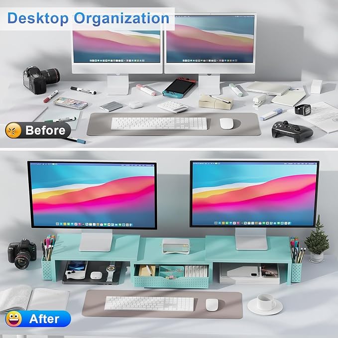 gianotter Dual Monitor Stand Riser - Image 2