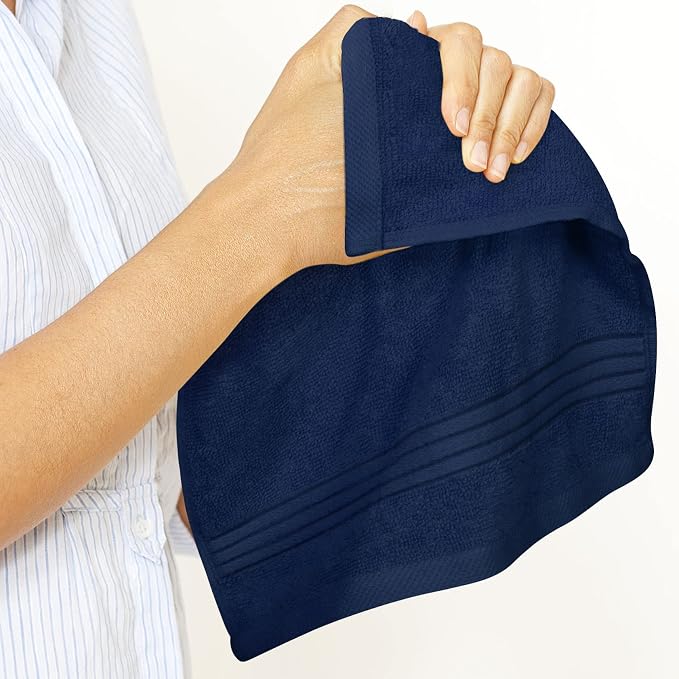 Utopia Towels 12 Pack Premium Wash Cloths, 12x12 in, 100% Cotton, Gym & Face - Image 4