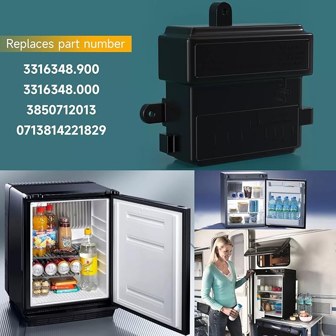 3316348.900 RV Fridge Circuit Control Board, Fit for Dometic DM2652 RM2652 etc Fridge, Seven Ports Bottom, Not Replace(The Bottom Eight Or Ten Ports Old Board Or Some Old Models)