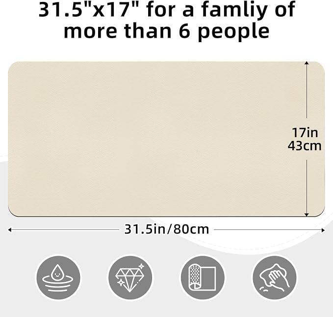 LOPNUR Extra Large Dish Drying Mat - Image 4