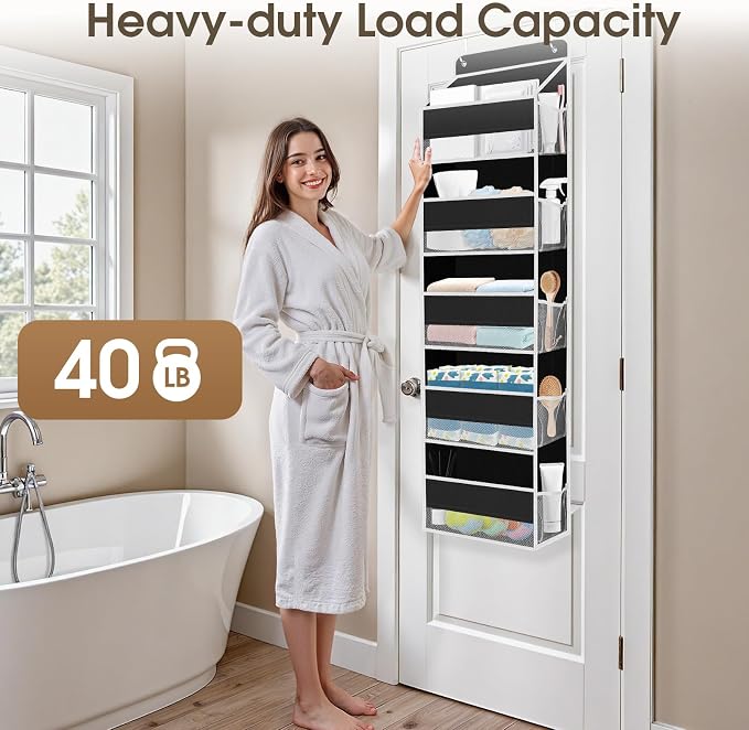 1Pack Over The Door Organizer Large Capacity Hanging Storage Room Organizer - Image 5