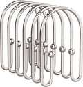AmazerBath Shower Curtain Hooks, Nickel Shower Curtain Hooks Rust Proof by AmazerBath