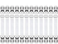 Boao 12 Pcs Bedsheet Strap Elastic Clip, 8-12 Inch Length | Sturdy Metal Clips by Boao