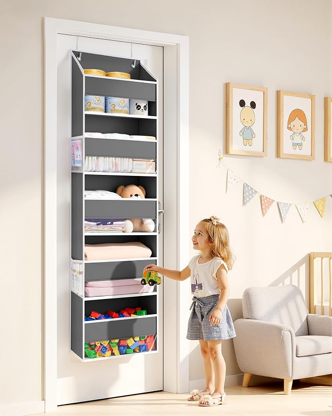 ULG Over the Door Organizer 2-Pack Door Hanging Organizer Closet Door - Image 6