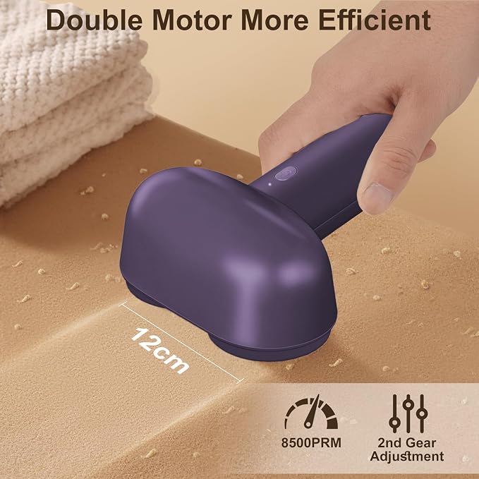 Fabric Shaver, Dual Motor Electric Lint Shaver - Image 4