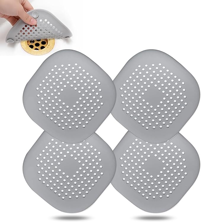 Bovinde Hair Drain Catcher, Square Cover by Bovinde