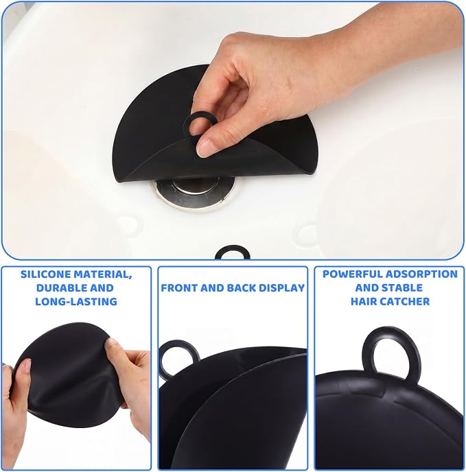 6 Pack Drain Covers for Bugs, 6 X 6 Inch, Anti Odor and Cockroach, Kitchen - Image 4