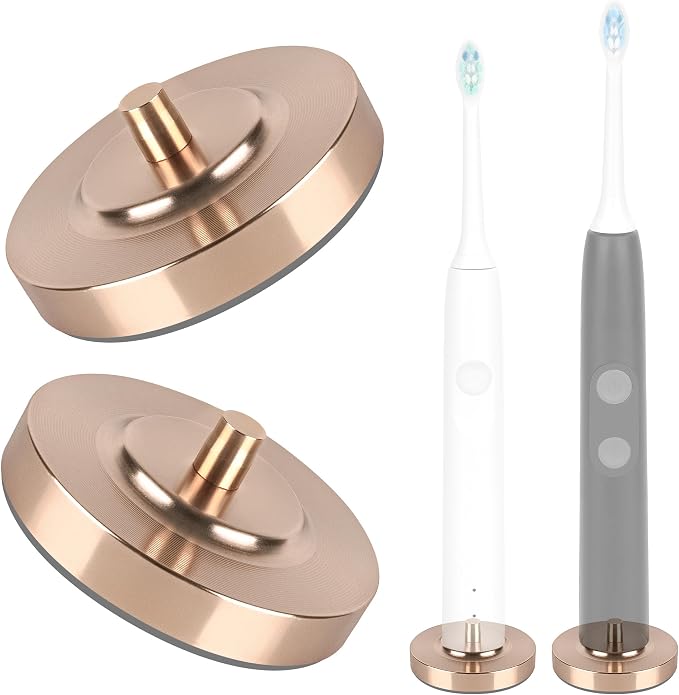 2Pack Bronze Electric Toothbrush Holder by LUEXBOX