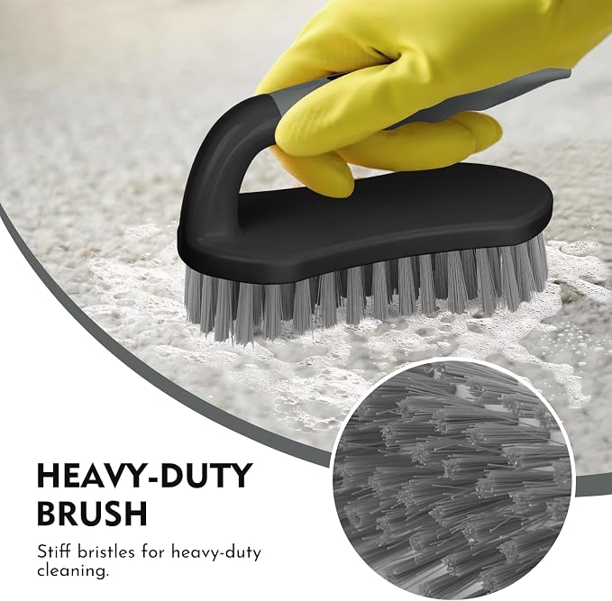 SetSail Scrub Brush, Stiff Bristle Cleaning Scrubber, 2 Pack | Durable Bristles - Image 6