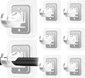 Self Adhesive No Drill Adjustable Curtain Rod Holder Hooks Brackets | Nail Free by Codoule