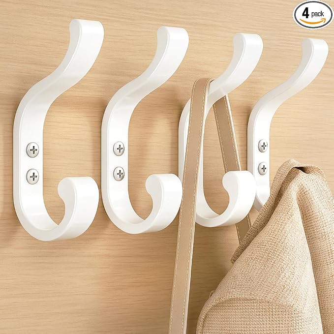 Coat Hooks Wall Mount, Heavy Duty Wall Hooks by BUSSDIS