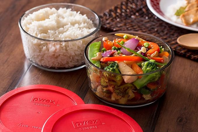 Pyrex Simply Store Glass Food Storage Containers Set | Meal prep containers - Image 2