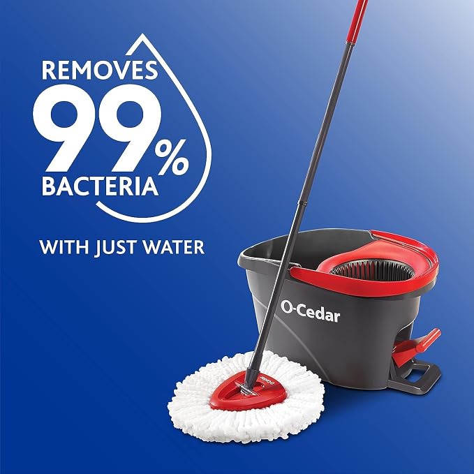 O-Cedar EasyWring Spin Mop Microfiber Refill - Image 4
