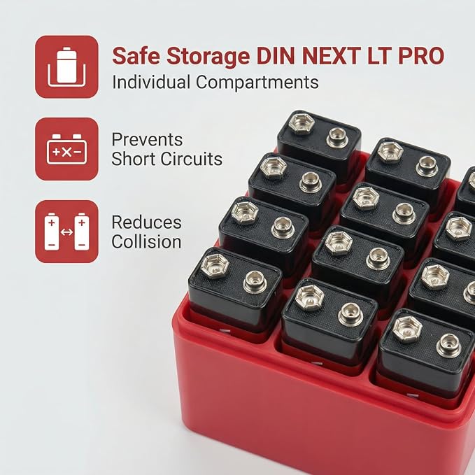ALCYON Plastic Battery Organizer Storage Case - Image 3