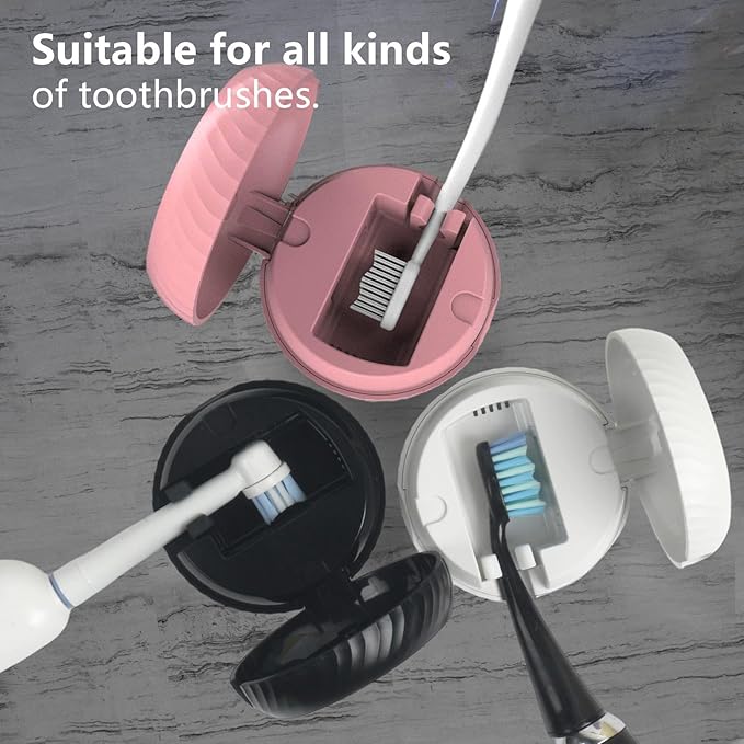 iHave Toothbrush Sanitizer Wall Mount, Portable UV Toothbrush Holder Travel | - Image 6
