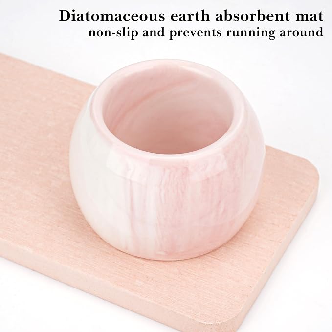 2 Pack Ceramic Toothbrush Holder - Image 4