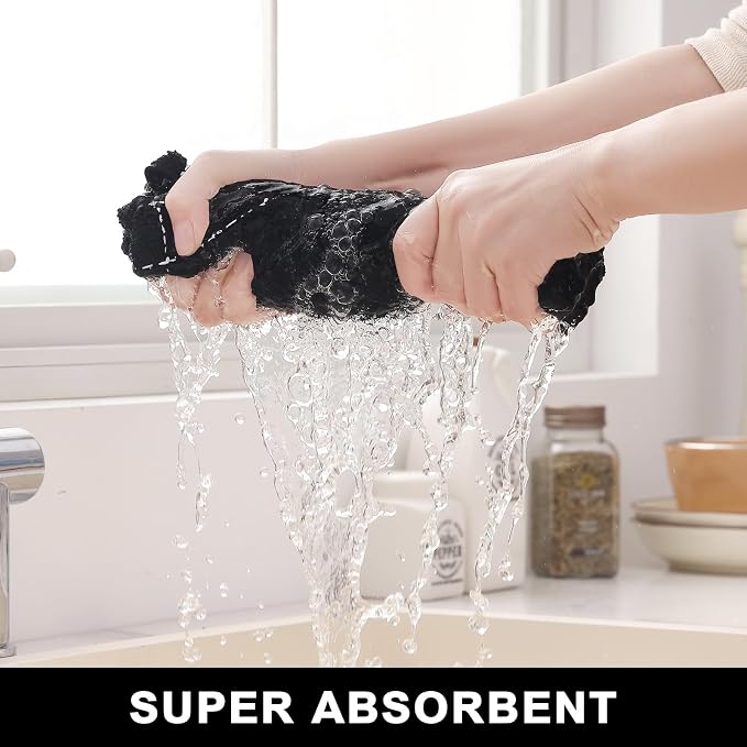Homaxy Kitchen Towels and Dishcloths Set - Image 3