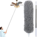 100" Extra-Long Microfiber Feather Duster, Extendable Pole Dusters, Telescoping by Unknown