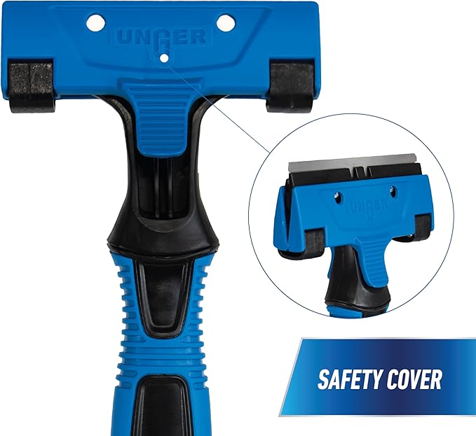 Unger Professional Connect and Clean 4" All-Purpose Scraper, and Floor Scraping - Image 2