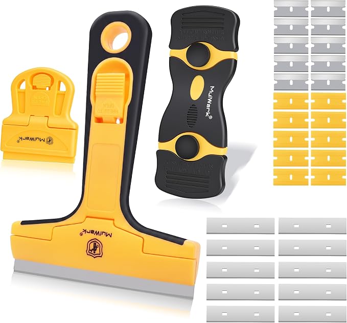 MulWark Razor Blade Scraper Tool Set, 3-Piece by MULWARK