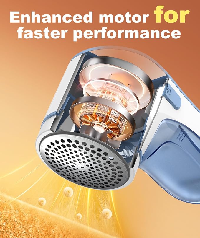 Fabric Shaver, Lint Remover for Clothes, Effectively and Quickly Remove Pills - Image 4