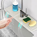 17.7inch Faucet Mat for Kitchen Sink Faucet Mat Kitchen Sink Splash Guard by Snoquir