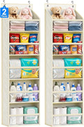 AOODA 2 Pack Over the Door Organizer, Large Capacity Closet Door Hanging by AOODA