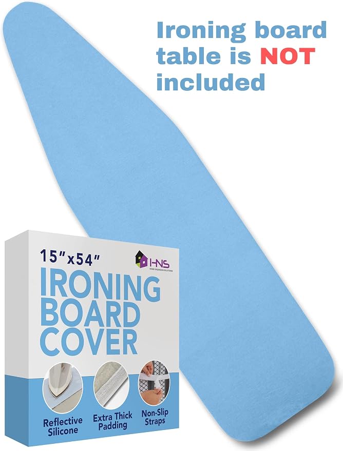 HOLDN’ STORAGE Ironing Board Cover 15 x 54 Padding - Image 4